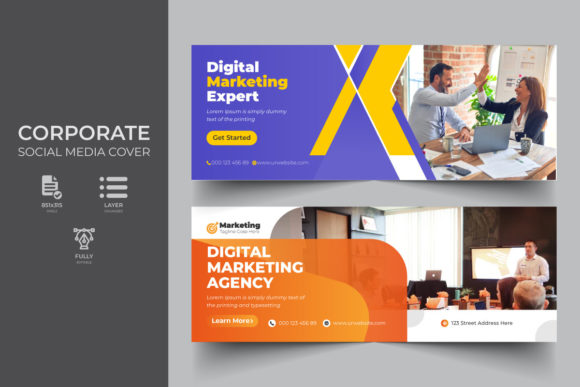 Elevate Your Brand with a Modern Social Media Cover