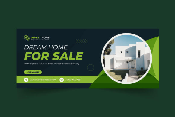 House for Sale Web Banner Fb Cover