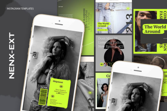 Mastering Social Media Design: A Comprehensive Guide to Nenx-Ext Instagram Templates