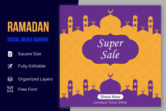 Maximizing Engagement with a Culture Celebration Sale Banner for Ramadan and Eid