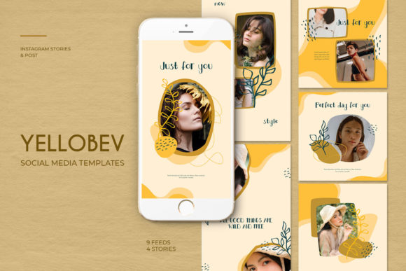 Maximizing Visual Impact with the Yellobev Instagram Template for Professional Social Media Design