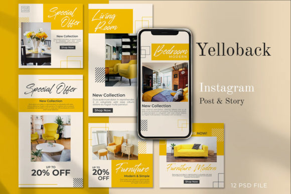 YELLOBACK - Instagram Stories Post